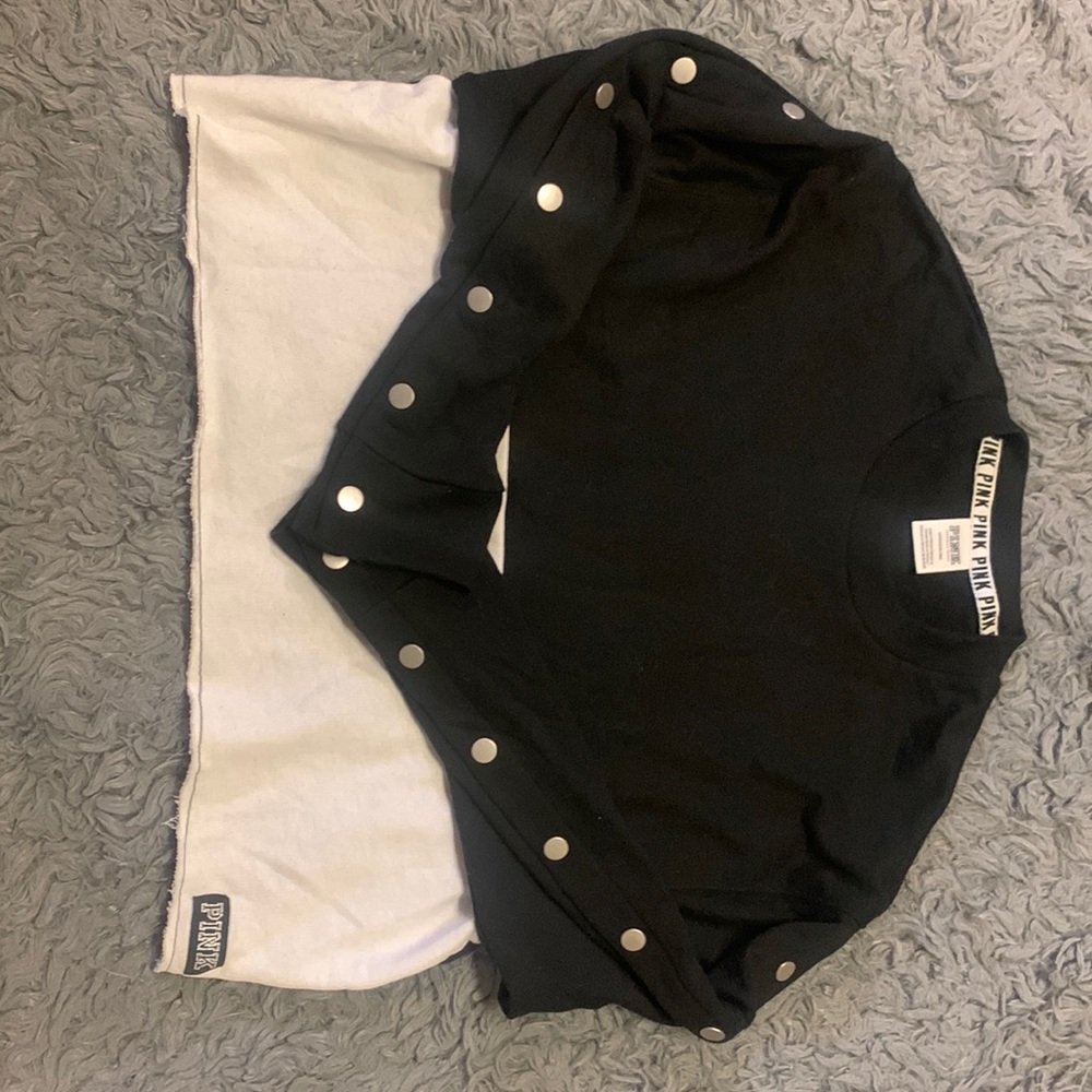 Pink long sleeve sweat shirt